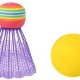 Bnf® 2xKids Badminton Tennis Rackets Ball Set Garden Outdoor Toys Gift Only 2 Balls|Sporting Goods | Tennis & Racquet Sports | Badminton-12