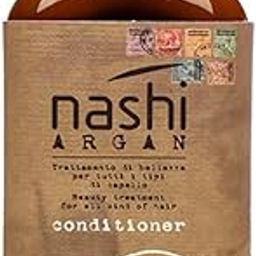 Nashi Argan Moisturizing Conditioner with Argan Oil and Linseed Oil For All Types Of Hair (Beauty Treatment for All Kind of Hair with Pump) 17 oz-38