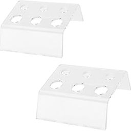 Gadgetsden Tattoo Permanent Makeup Pigment Microblading Holder Tattoo Ink Holder Pigment Holder Cup Cap Stand Acrylic Ink Holder -2 Pieces-image-80