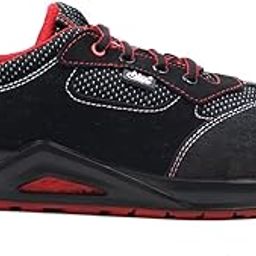 1697 Sporty Safety Shoe | Steel Toe Cap |Microfibre with Highly Durable Fabric Upper | Double Density Sole-image-82