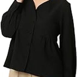 Women's Solid Regular Fit Shirt-image-8