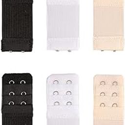 Pack of 6 Bra Strap Extenders Extensions Elastic Extender Set-picture-11