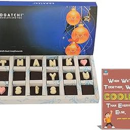 BOGATCHI Rakhi Chocolate Gift for Sister, Thanks You SIS Chocolate 18pcs+Free Beautiful Rakhi Greeting Card-image-3