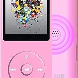 Mp3 Mp4 Player for Kids, MP3 Player with 1.8in HD Screen, FM Radio, Earphone, Portable HiFi Audio Player with Voice Recorder Video Photo Viewer E Book Games ()-2