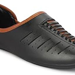 Men's Synthetic Slip-On Comfortable/Attractive & Ethnic Nagra Juttis & Mojaris-image-13
