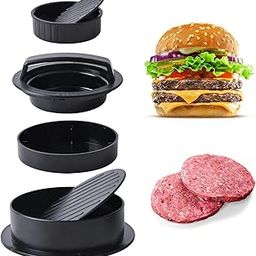 MORADIYA FRESH 3-in-1 Burger Press Kit – Non-Stick Hamburger Patty Maker with 100 Wax Papers – Stuffed, Sliders & Regular Burger Patty Mold – Easy Release, Dishwasher Safe-image-19