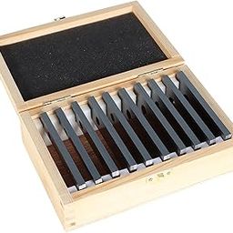 Thomletha 10 Pair 1/8 x 4-Inch Machinist Parallel Block Set Accuracy 0.0002in Hardened Gage Gauge Tool Blocks Set-image-17