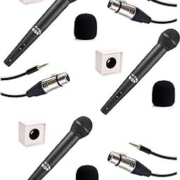 Brand COMBO Media Mic Condenser Microphone for Interview News Reporting Compatible with Mobile Phone Only (Black) 3.5mm 5 mtr-image-27