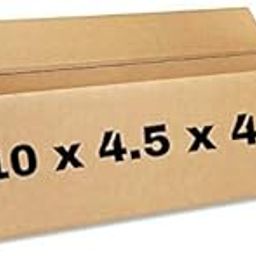 BOTAD® 3 Ply Corrugated Box/Shipping Boxes/Packaging Boxes 10 inch x 4.5 inch x 4 inch (200)-image-77