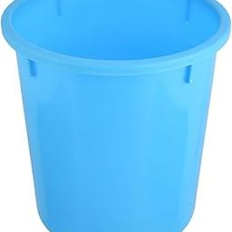 Kuber Industries Dustbin | Open Dustbin | Plastic Garbage Dustbin | Dustbin for Kitchen | Dustbin for Bathroom | Office Dustbin | Plain Sada Dustbin | 5 LTR | Light Blue-11