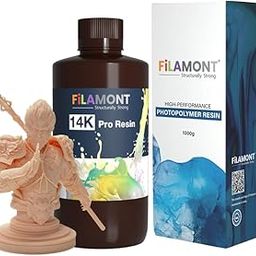 Filamont 14K Pro high Detail Precision Perfected, Beyond 10K & 12K 3D Printer Resin(Beige)-image-92