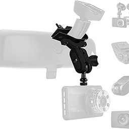 Dash Cam Mount Holder - Mirror Mount, Come with 15+ Different Joints, Suitable for AUKEY, APEMAN, Rexing V1P, YI 2.7", Peztio, Roav, VaVa and Most Other Dash Cameras Dash Cam/GPS-21