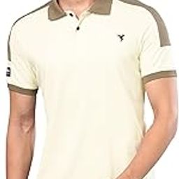 Men's Slim Fit Solid Polo Sports T-Shirt with Matpiq-image-32