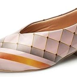 Women Multi Color Design Flat Pointed Bellies Sandals-picture-2