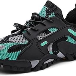 Water Shoes Mens Womens Hiking Shoes Beach Aqua Shoes Slip Resistant Lightweight Breathable Outdoor Walking Jogging Travel Trail Trekking Climbing Shoes, Camo Sky Blue, 12 Women/10 Men-image-52