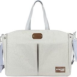 London Super Luxe Changing Satchel Messenger Bag | Multi-Compartment Waterproof Travel-Friendly Baby Diaper Satchel Messenger Bag-49