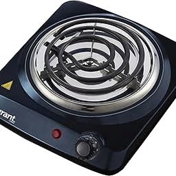 Courant Electric Burner, Single Buffet Countertop Hotplate, 1000W Portable Cooktop, Black-12