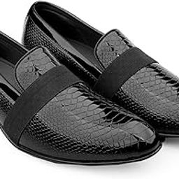Men's 1.5 Inch Heel Height Increasing Faux Leather Material Casual Formal Slip-On Loafer Shoes-image-97