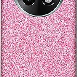 NDCOM for Realme 13 Plus 5G Back Cover | Realme P1 Speed 5G Back Cover | Realme 13 Plus Back Cover | Realme p1 Speed Back Cover | Pink Glitter Printed Hard Case-28