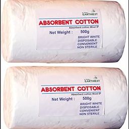 Dr. Chhabra's Earthiest Pure Cotton Roll For Makeup Remover, Face Toner Application| Ultra Soft | Facial Cleansing Cotton for Parlor, Saloon & Baby Care | Multipurpose Uses- 500g (Pack of 2)-picture-34