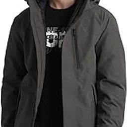 Hooded Zip Detail Tailored Jacket-image-3