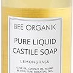 Bee Organik Lemongrass Liquid Castile Soap 300ml-24