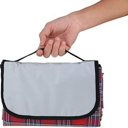 NIWRT Foldable Waterproof Polyester the Top and PVC the Bottom Picnic, Camping and Outdoor Sleeping Mat (Multicolour)-image-84