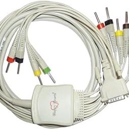 10 Lead ECG Cable Compatible with schiller(AT1,AT2,ELI250)/mortara/Allenger/Bionet 4mm 15 pin Banana type.-40