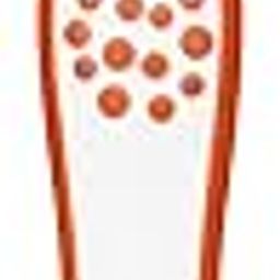 Chicco Toothbrush for Kids (3y-8y) with Suction Cup | Extra Soft Tapered Bristles for Milk and Permanent Teeth | With Tongue Scraper and BPA Free Material (Orange)-1