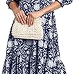 janasya Women's A-Line Knee Length Pure Cotton Floral Printed Dress-picture-24