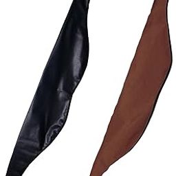MERISHOPP Archery Bow Bag 60 inch for Outdoor Practice PU Leather Archery Longbow Case Black| Sports Equipment | Outdoor Sports Gear | Exercise Gear-image-17
