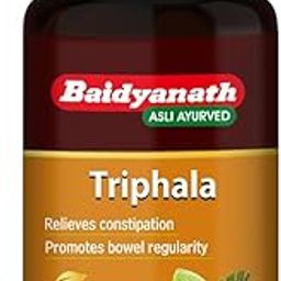 Baidyanath Triphala -60 Tablets | Ayurvedic Blend of Amla, Haritaki & Baheda | Supports Digestion & Gut Health |-2