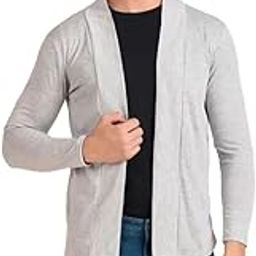 Men's Shrug | Premium Cotton Blend Fabric | Stylish and Comfortable Wardrobe Essential-image-11