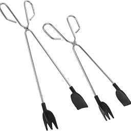 KICHOUSE 2pcs Garbage Tongs Lightweight Trash Picker Tool for Outdoor Cleaning Ergonomic Design Litter Grabber Non- Grip for Easy Waste Pickup and-13