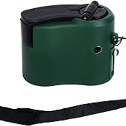 Ubervia Power Banks - Hand Crank Phone Charger 3 To 8H Standby Time Mobile Phone Emergency Charger With Led Light Dc 55V Usb Cell Phone Charger For Outdoor HikingGreen-22