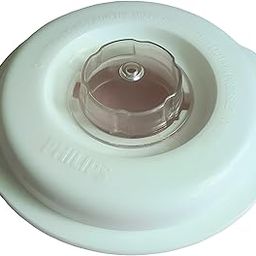 AtLoGs- Dry/Medium Jar Lid suitable for Philips Mixer Grinders | Mixer Grinder Replacement Parts (Plastic, White) (13.2 cm)-picture-12