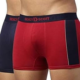 Men's Cotton Modern Regular Solid Trunks-55