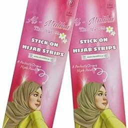 Generic Hijab Shaper Tapes (Pack of 10 Strips) for Muslim Women, Adult Women - Hijab Accessory-image-29