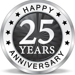 Precious Moments Happy 25th (Silver Jubilee) Anniversary Champagne Design BIS Hallmarked Silver Coin 999 Pure available in 10,20,50,100 gram.-image-67