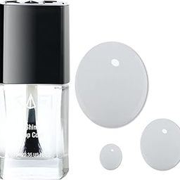 KAFI Gel Effect, Protective TOP COAT- Quick Dry, Long lasting, Non Toxic, High Shine, Vegan, 10 Free Formula- (Transparent) Top Coat-image-45