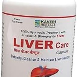 Kaveri Herbals Liver Care Capsules for Detoxify, Cleanse & Maintain Liver Healthy with Amalaki & Bhringraj Ayurvedic 30 Cap-image-32