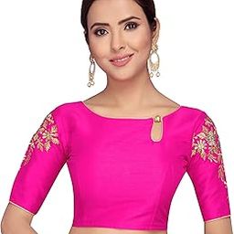 Women's Polyester Elbow length sleeves Blouse-image-29