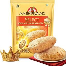 Aashirvaad Select Sharbati Atta, 5 kg, Premium 100% MP Sharbati Wheat Atta for softer rotis-30