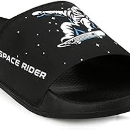 Space Rider-SL Men's Slip-On Slippers-image-8