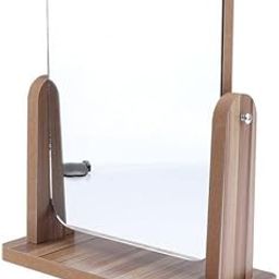 Enakshi® 2xPortable Compact Cosmetic Tabletop Stand HD Makeup Mirror Wooden Base Travel|Health & Beauty | Makeup | Makeup Tools & Accessories | Makeup Mirrors-image-58