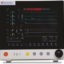 Dr Diaz Patient Monitor 5 para High End Virgo for Hospital, Clinics, Ambulance Services, & Homecare | Measures Vital Signs | ECG, SpO2, NIBP, Respiration, and Temperature | Suitable for All Ages-16