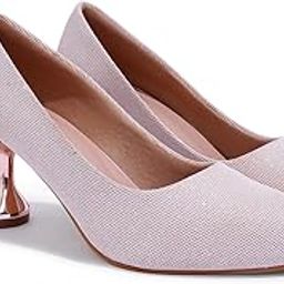 Women Comfortable Stiletto Heel Pointed Toe Slip On Fashion Shoes for Daily use, Office use, Casual use-image-37