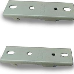 GREEN DECOR Aluminium Ceiling Mount Bracket/Holder/Clamp for M-Track Channel Curtain Used for Ceiling Mounting Fit Screws & Wall Plugs Included (Ivory Color, 6 Piece)-image-92
