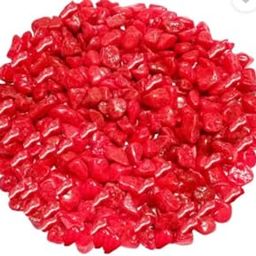 Color Pebble Stone for decoration, pots, garden, indoor and outdoor home decor - PebbleCraft (Red, 2 KG)-image-93