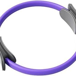 SAZ DEKOR Pilates Ring Elasticity Home Pilates Equipment Workout Training Fitness Ring Purple-image-17